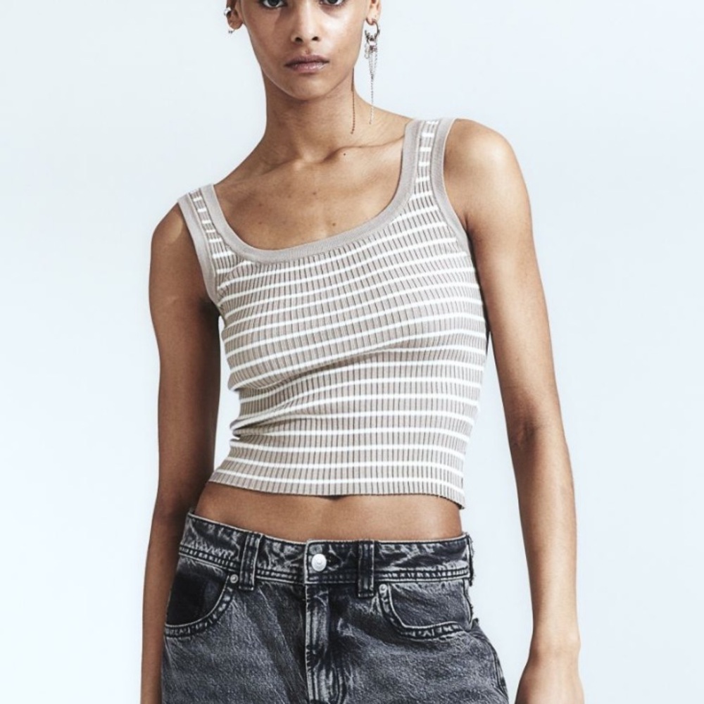 Rib-Knit Tank Top